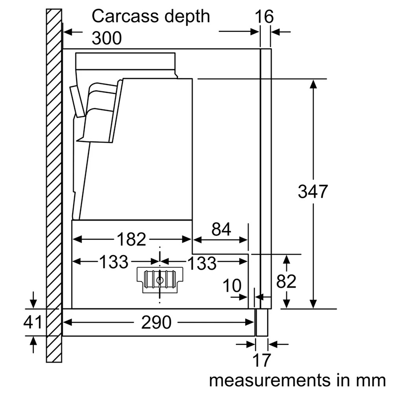 Máy hút mùi âm tủ 90cm Bosch HMH.DFS097A51B 16