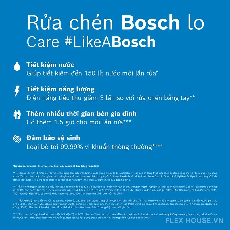 Máy rửa bát độc lập 60cm BOSCH HMH.SMS2ITI12E 12