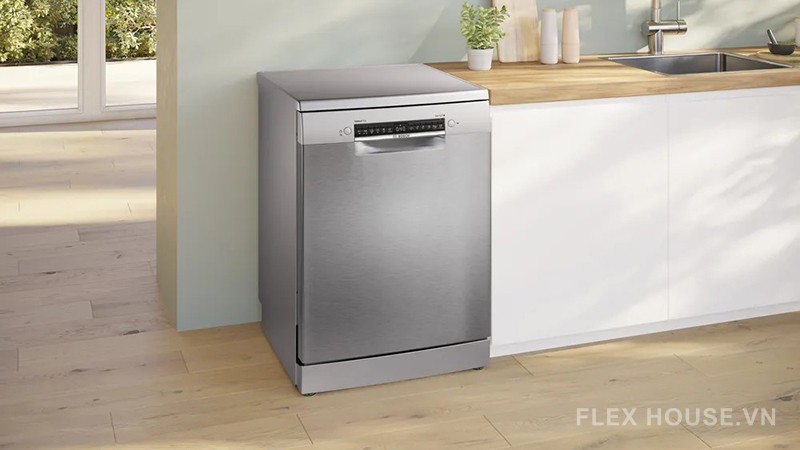 Máy rửa bát tự động hé cửa BOSCH HMH.SMS4ECI26E 9