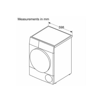 Máy sấy bơm nhiệt chính hãng Bosch 9kg HMH.WTW85400SG (4)