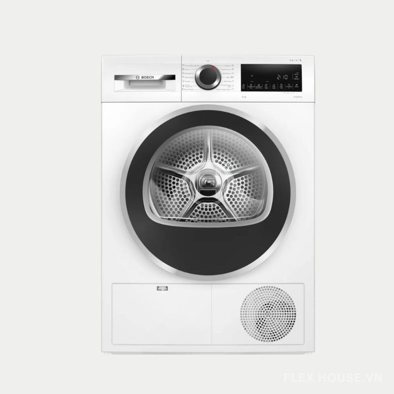 Máy sấy quần áo ngưng tụ Bosch 9kg HMH.WPG24100MY