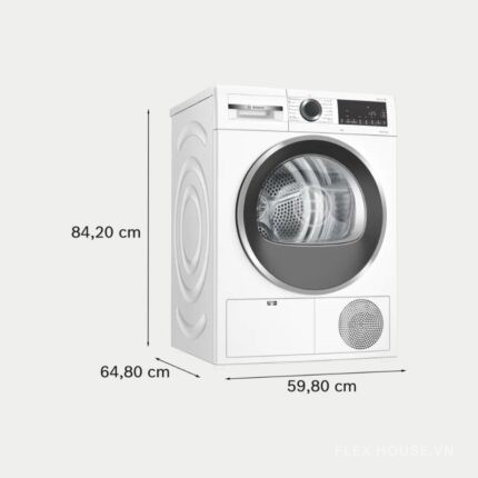 Máy sấy tụ hơi Bosch 9kg dòng series 6 HMH.WQG24200SG (5)