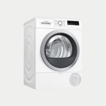 Máy sấy tụ hơi bơm nhiệt Bosch tải trọng 8kg HMH.WTR85V00SG