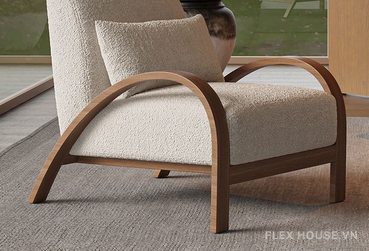 Sofa đơn thư giãn kiểu Bắc Âu lễ tân phòng khách SAB287 13