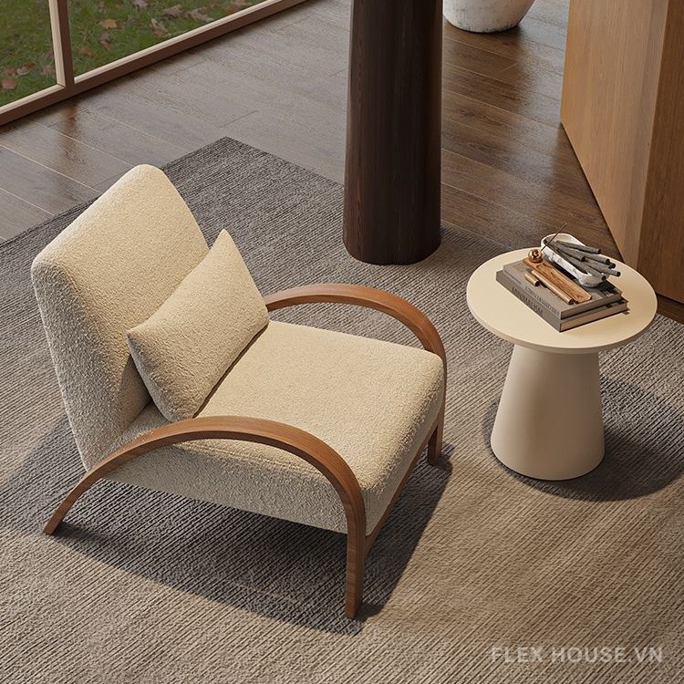 Sofa đơn thư giãn kiểu Bắc Âu lễ tân phòng khách SAB287 12
