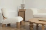 Sofa đơn phong cách Wabi sabi thư giãn sang trọng FAD811