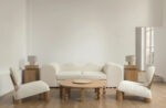Sofa đơn phong cách Wabi sabi thư giãn sang trọng FAD811