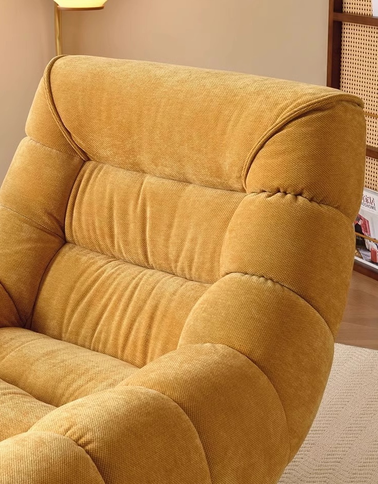 Sofa lười chân xoay vải chenille phong cách Bắc Âu FAD875 14