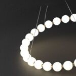 Đèn thả bằng đồng trang trí phòng khách sang trọng ZHM578 - 2