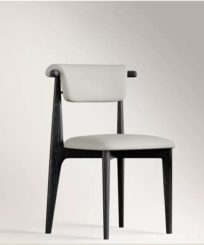 Ghế tựa lưng cổ điển tối giản kiểu Ý SEN9023 11