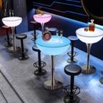 Bàn đèn LED phát sáng quầy bar ngoài trời XY6779