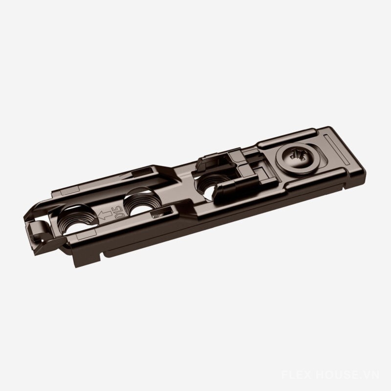 Đế bản lề điều chỉnh chiều cao Sensys màu đen Hettich 9117471 1