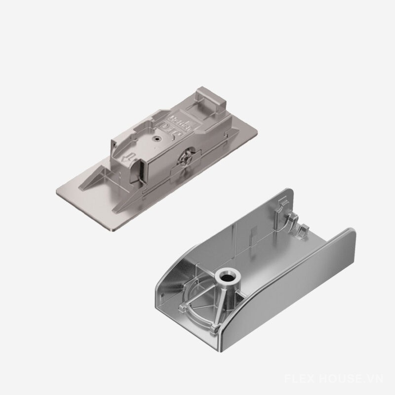 Đế bản lề gắn keo cho tủ kính Sensys mạ Niken Hettich 91339116 1