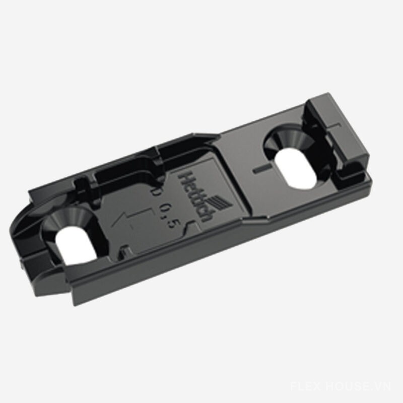 Đế bản lề hình chữ nhật Sensys có điều chỉnh chiều cao Hettich 909181