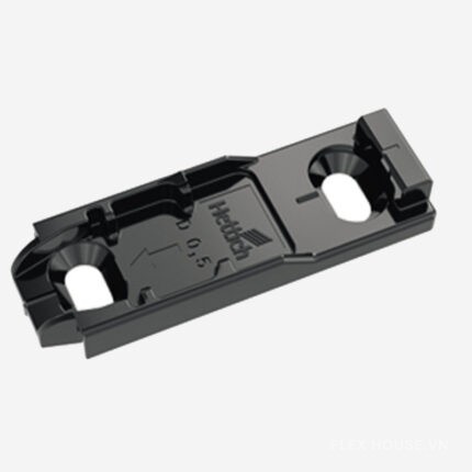 Đế bản lề hình chữ nhật Sensys có điều chỉnh chiều cao Hettich 909181