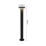 Đèn cột chiếu sáng ngoài trời chống nước ZHS9013 (6)