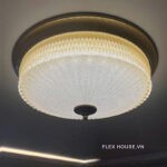 Đèn ốp trần đồng phong cách châu Âu Retro OD09