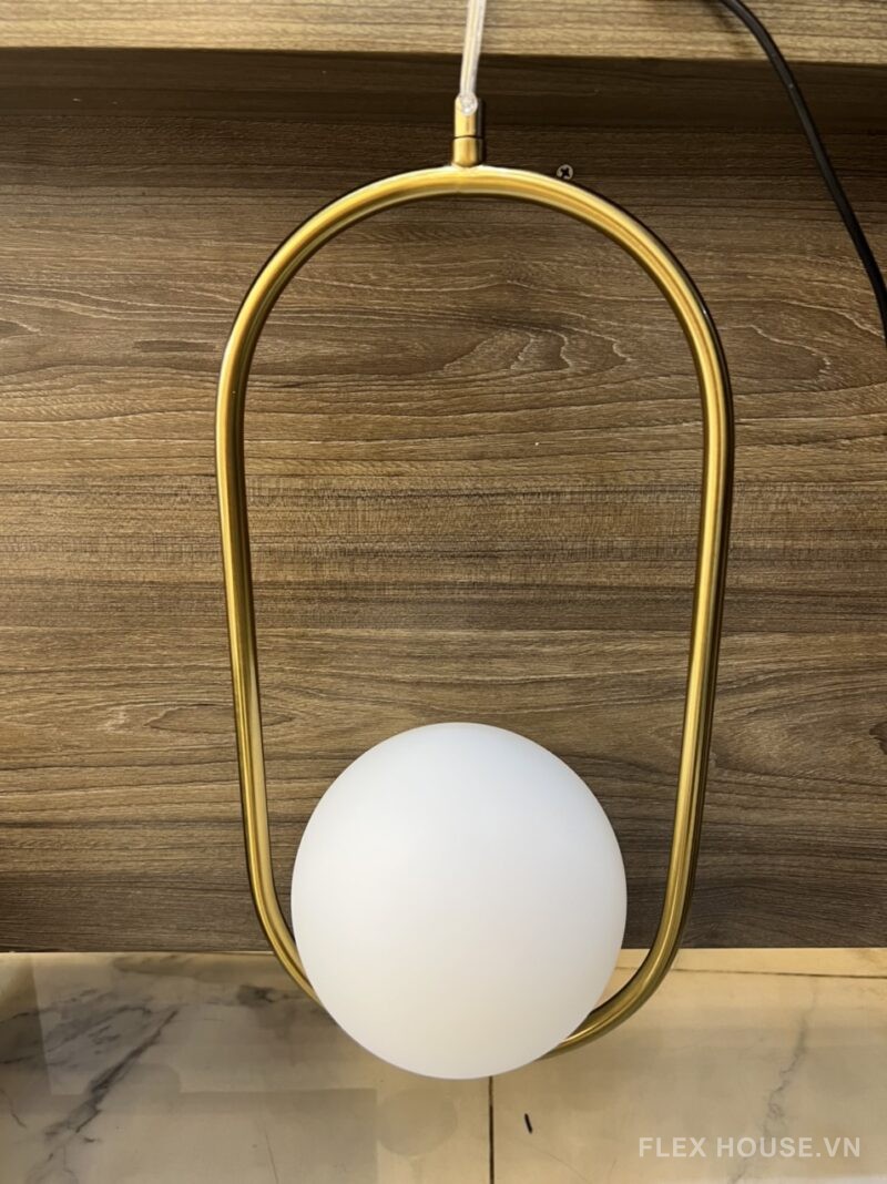 Đèn thả trần Oval trang trí phòng khách TTK03A 6