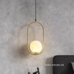 Đèn thả trần Oval trang trí phòng khách TTK03A