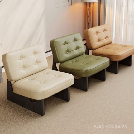 Ghế sofa da khung gỗ nguyên khối sang trọng LX570
