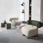Ghế sofa đơn vải lông cừu Sherpa Chair JX644