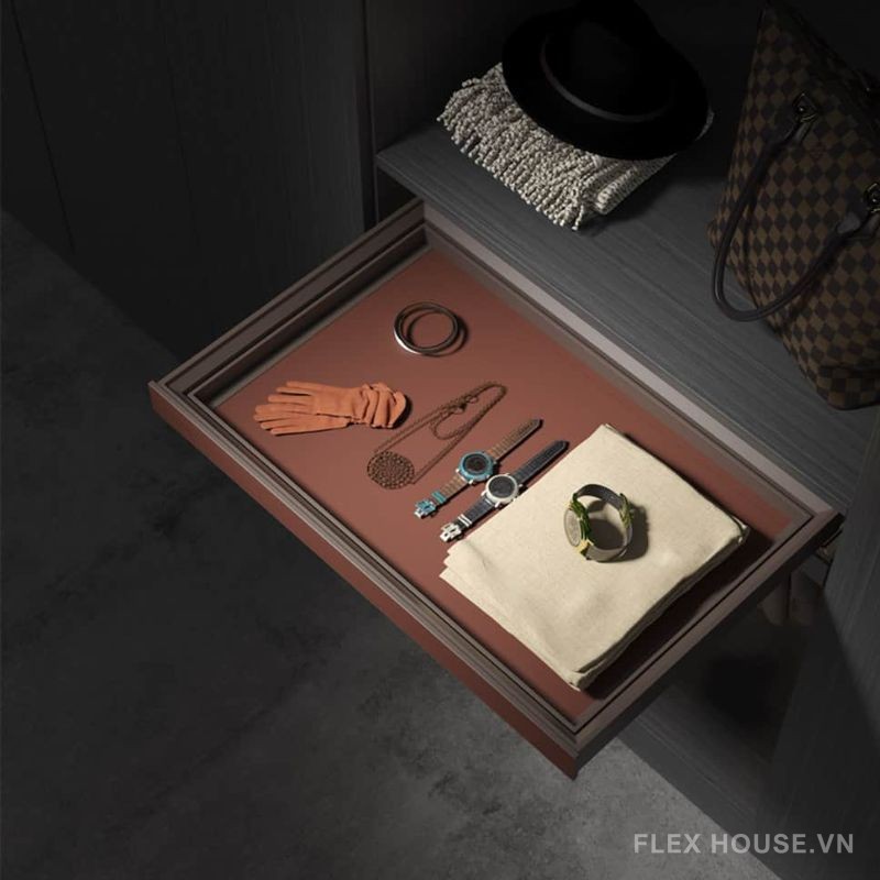 Giá đựng đồ trang sức giảm chấn Taura YS01-BR 1 Giá đựng đồ trang sức giảm chấn Taura YS01-BR 1