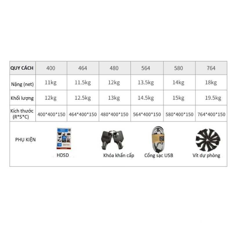 Hộp ngăn kéo khóa mật mã kết hợp vân tay YLF01 10