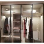 Khung nhôm cửa kính cho tủ quần áo, tủ bếp Imundex 7454007