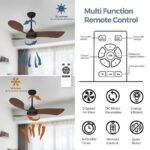 Quạt trần 3 cánh ABS cao cấp phong cách Bắc Âu ESCN07 (4)