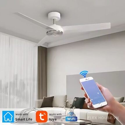 Quạt trần 3 cánh có điều khiển từ xa chính hãng ESCN04 (3)
