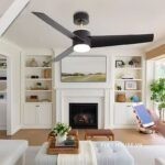 Quạt trần cánh ABS tích hợp đèn LED 40W hiện đại ESCN01 (1)