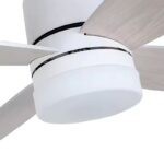 Quạt trần đèn 3 cánh gỗ điều khiển từ xa thông minh ESC300D (3)