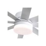 Quạt trần đèn 8 cánh màu trắng sang trọng ESC336YY