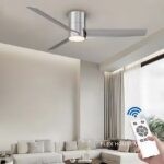 Quạt trần đèn điều khiển từ xa 3 cánh abs hiện đại ESCN03