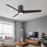 Quạt trần đèn điều khiển từ xa 3 cánh abs hiện đại ESCN03 (2)