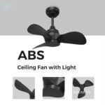 Quạt trần phòng khách 3 cánh ABS cao cấp ESCN24-3