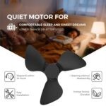 Quạt trần phòng khách 3 cánh ABS cao cấp ESCN24-4