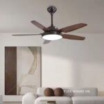 Quạt trần trang trí nhà 5 cánh chính hãng ESC314