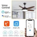 Quạt trần trang trí nhà 5 cánh chính hãng ESC314 (2)