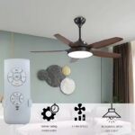Quạt trần trang trí nhà 5 cánh chính hãng ESC314 (3)