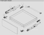 Ray âm 3 tầng giảm chấn mở toàn phần DTC SS10-5