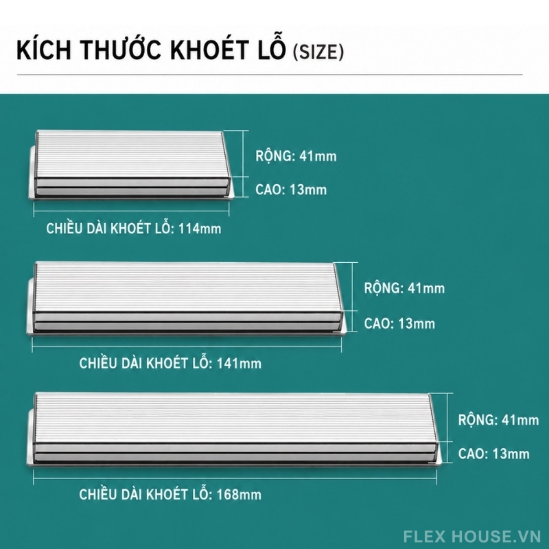 Tay nắm âm hợp kim nhôm rãnh vân sọc hiện đại S8215 10 Tay nắm âm hợp kim nhôm rãnh vân sọc hiện đại S8215 12
