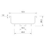 Tay nắm tủ bằng Nhôm Imundex 7752058 (1)