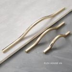 Tay nắm tủ hợp kim màu vàng N06850