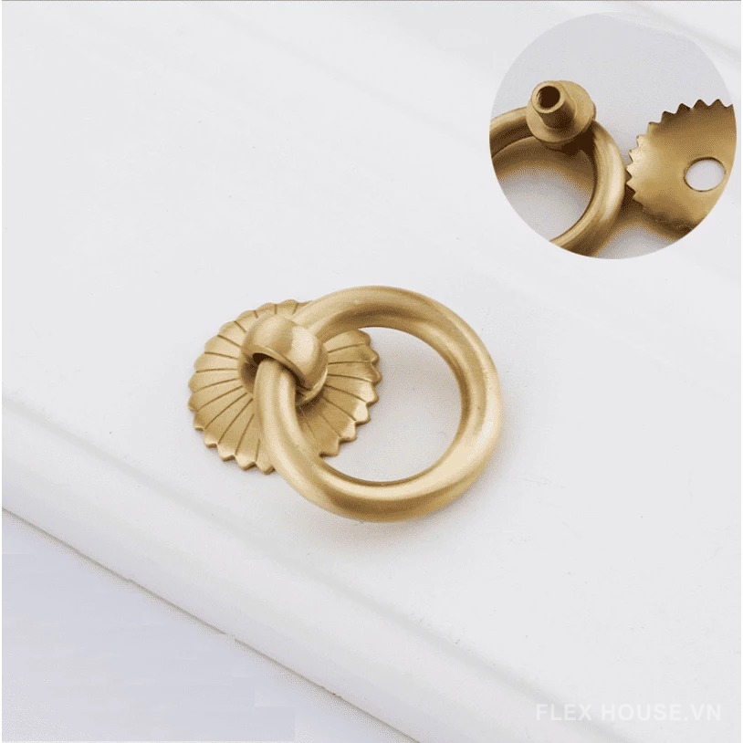 Tay nắm tủ cổ điển bằng đồng LDS8047 1 Tay nắm tủ cổ điển bằng đồng LDS8047 6