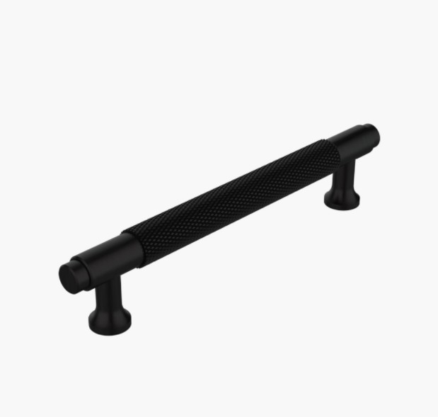 Tay nắm tủ nhôm đen Imundex trụ tròn vân nhám 7754073/74