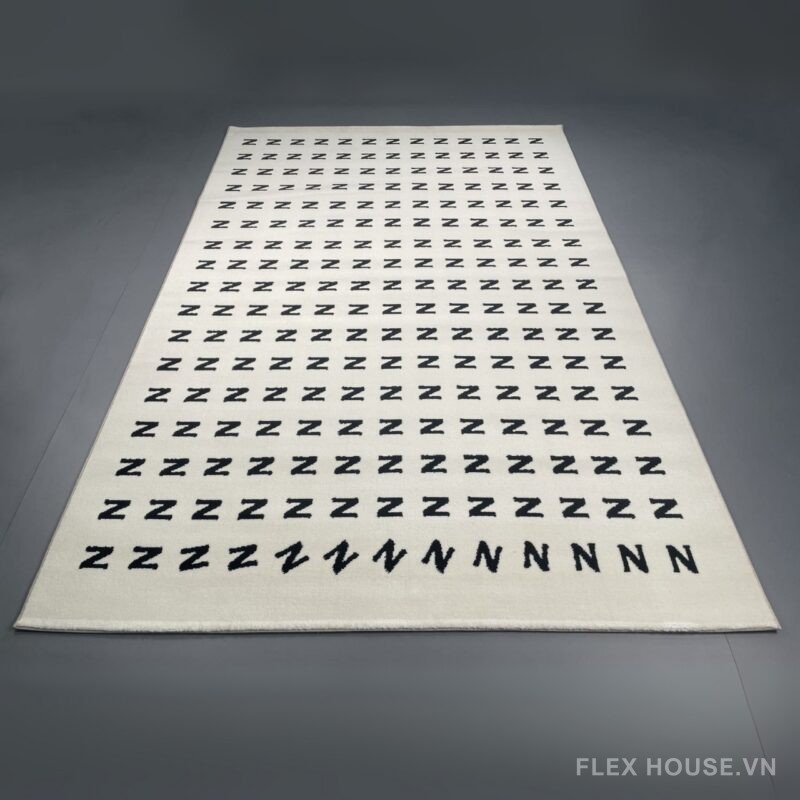 Thảm sợi tổng hợp decor phòng ngủ độc đáo YN-SJ13