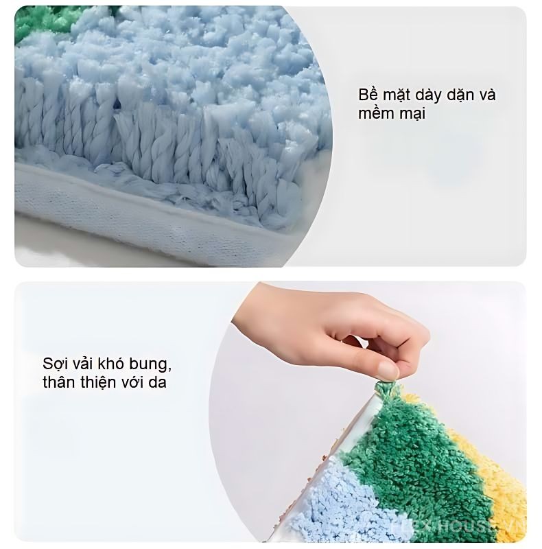 Thảm trải sàn nhà tắm chống trượt cầu vòng TC0850 (6)