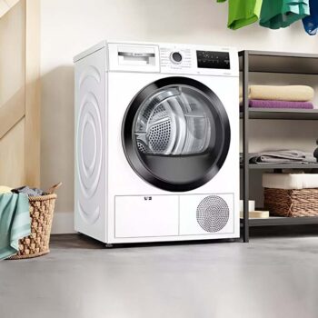 Máy sấy bơm nhiệt Bosch tải trọng 8kg HMH.WTH85008SG