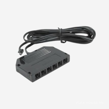 Bộ chia nguồn đen 1 cổng ra 6 cổng Imundex 7600902